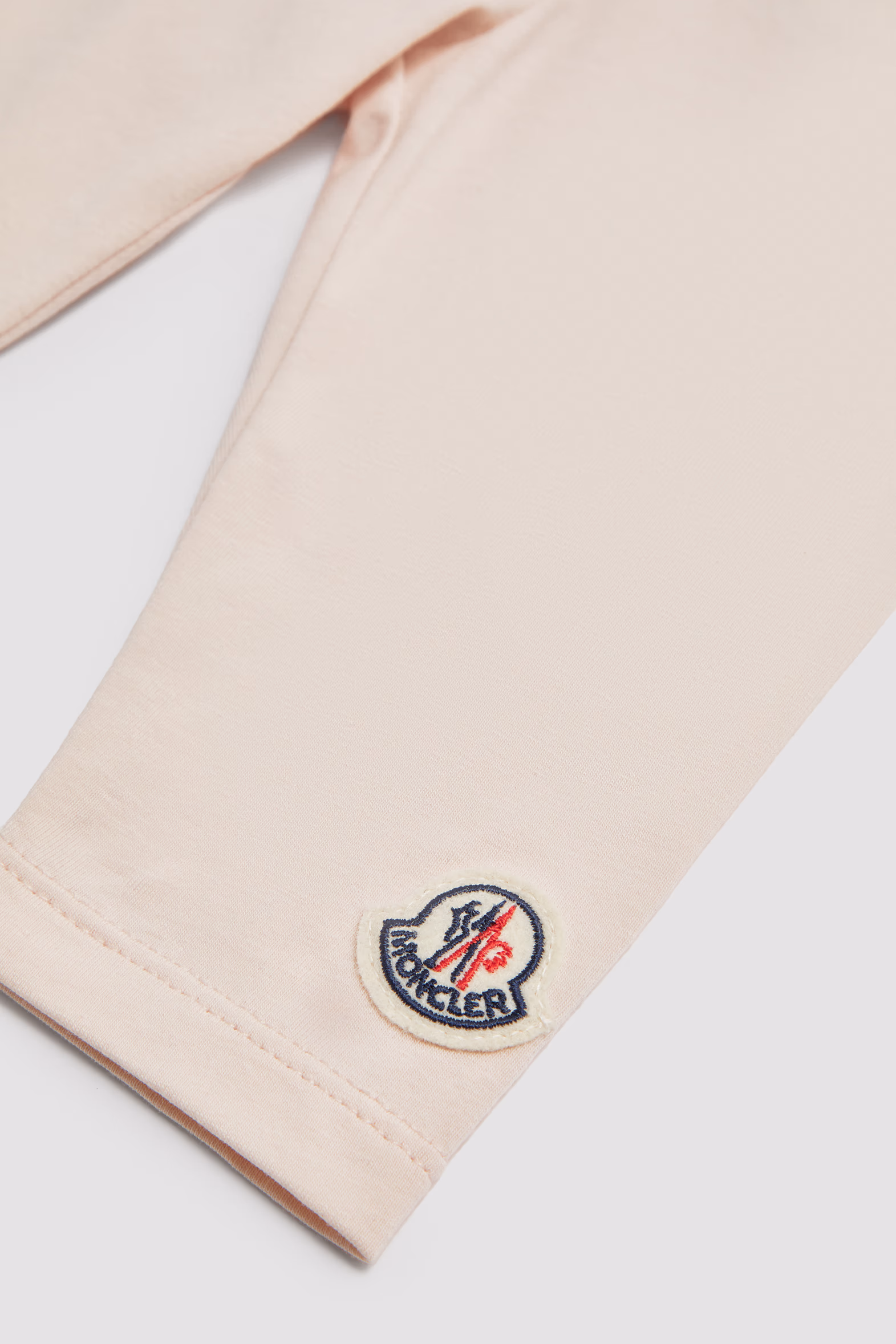 Cotton Leggings Girl Light Pink Moncler 3